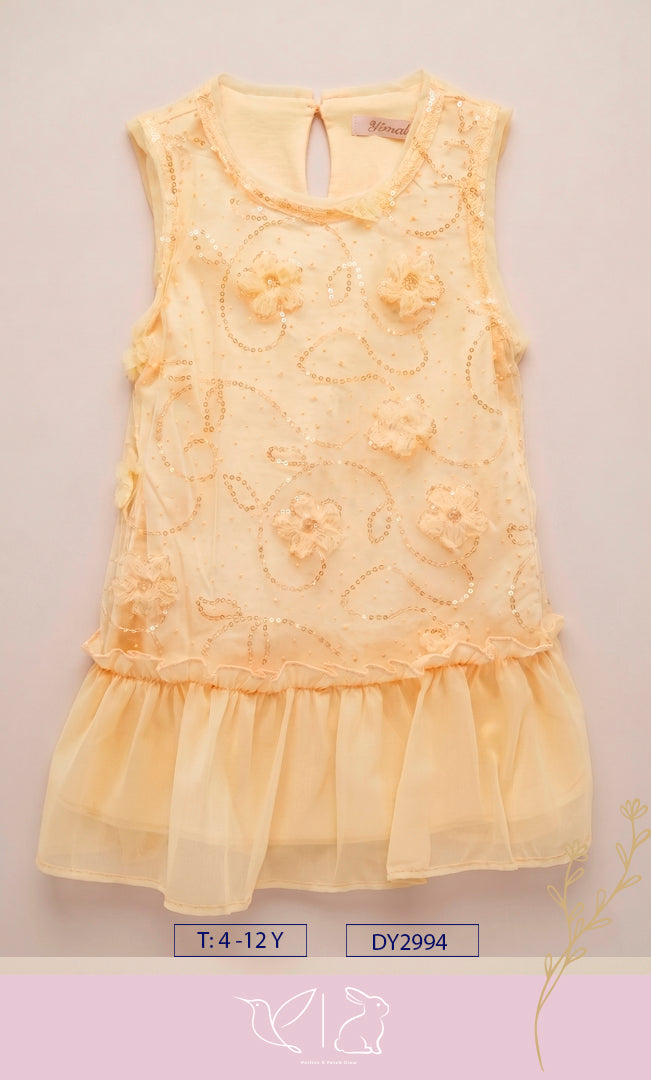 VESTIDO DE FIESTA JUVENIL HERMOSO