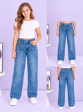 ✨💖 ¡El jeans perfecto para las pequeñas que aman la moda!