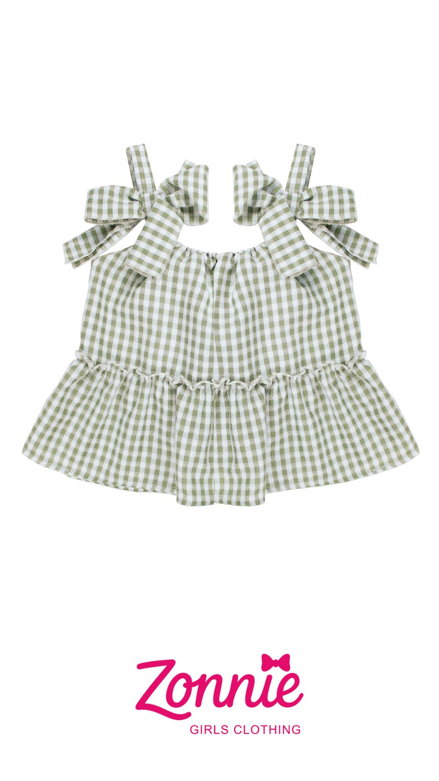 Estilo Picnic con Lazos Ajustables - Zonnie Girls