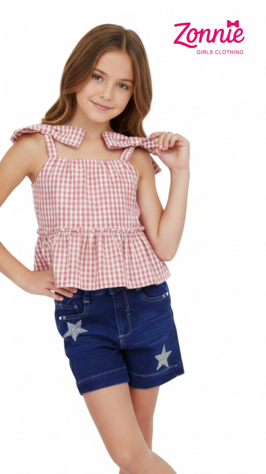 Estilo Picnic con Lazos Ajustables - Zonnie Girls