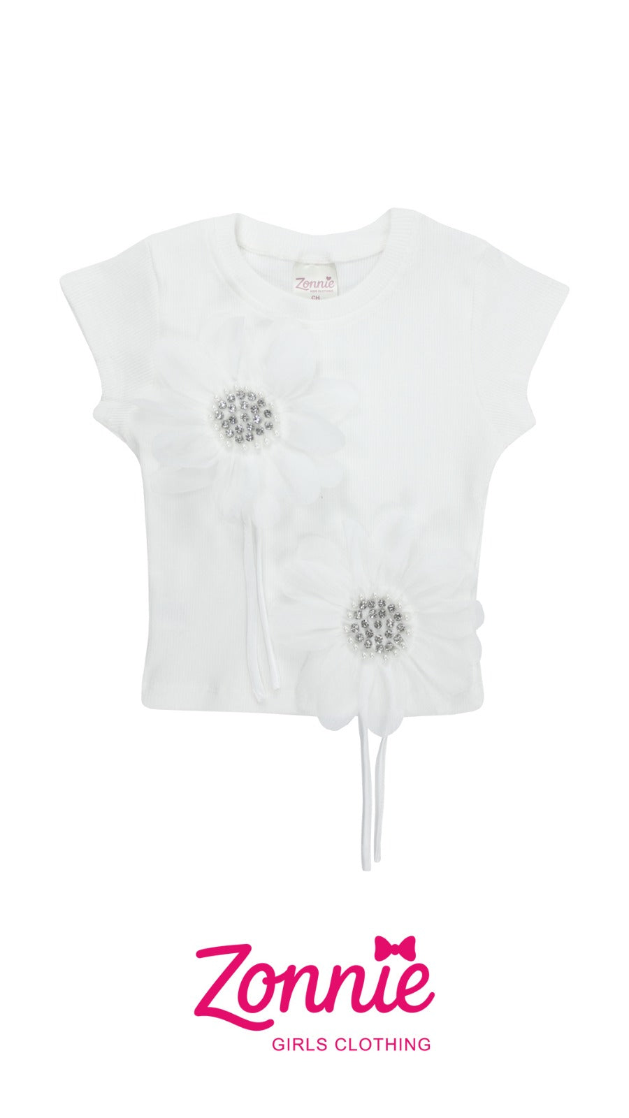 Blusa Rib con Maxi Flor 3D - El must-have de temporada ✨