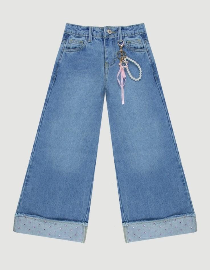 Jeans Wide Leg Coquette - ¡El estilo que ellas aman! ✨