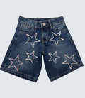 Shorts Jorts de Mezclilla con Lentejuelas (Estrellas y Moños) 🎀⭐