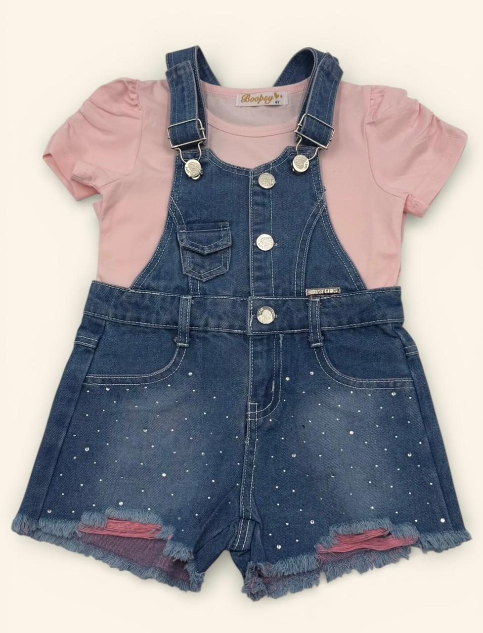 Conjunto "Sparkle Denim"