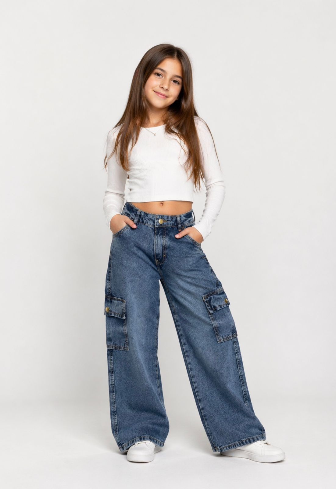 Pantalon cargo basico