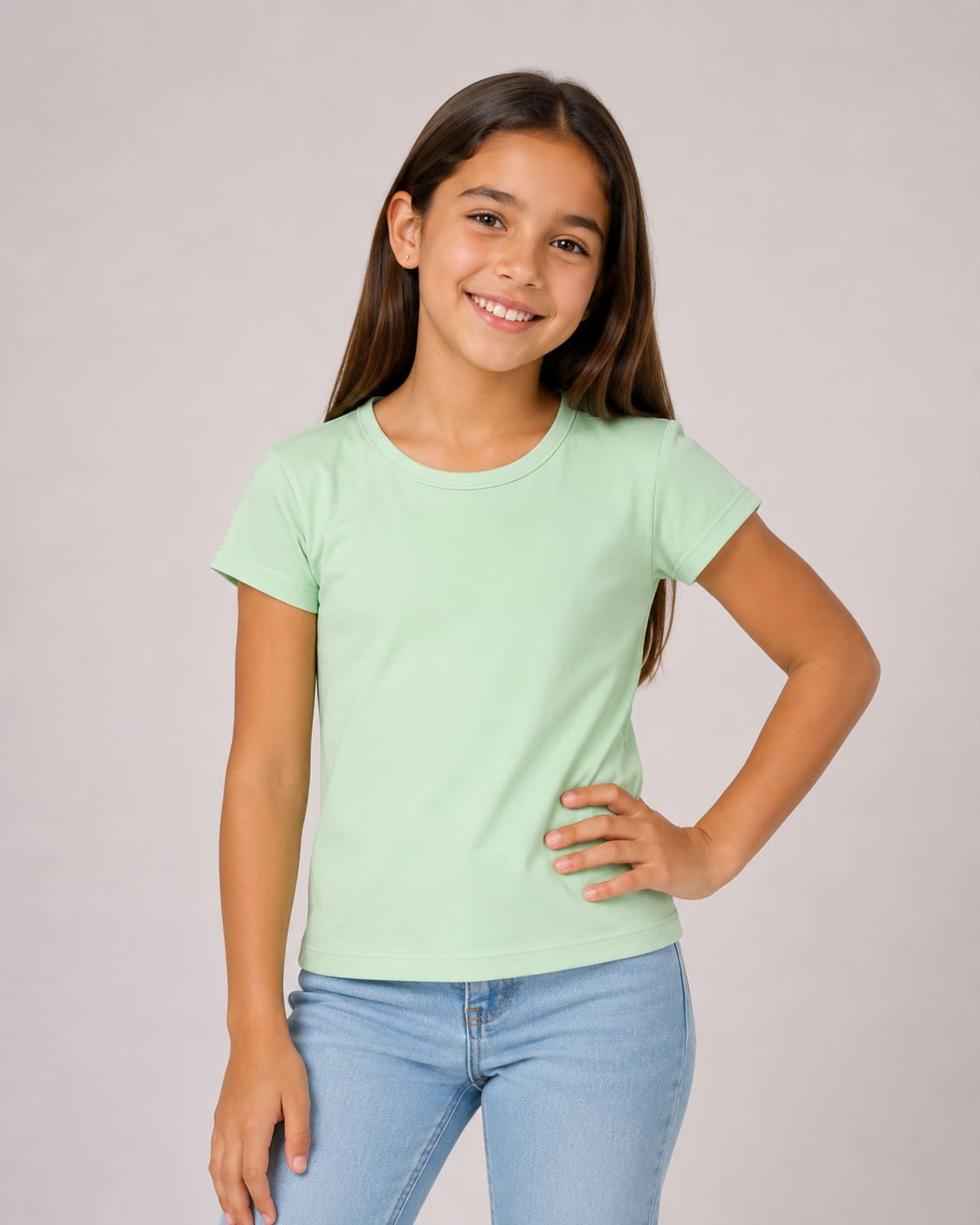Camisetas Básicas Premium para Niña