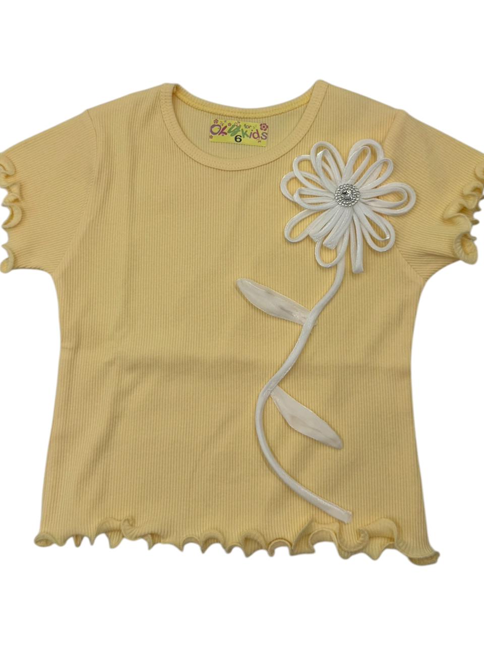Blusa con flor