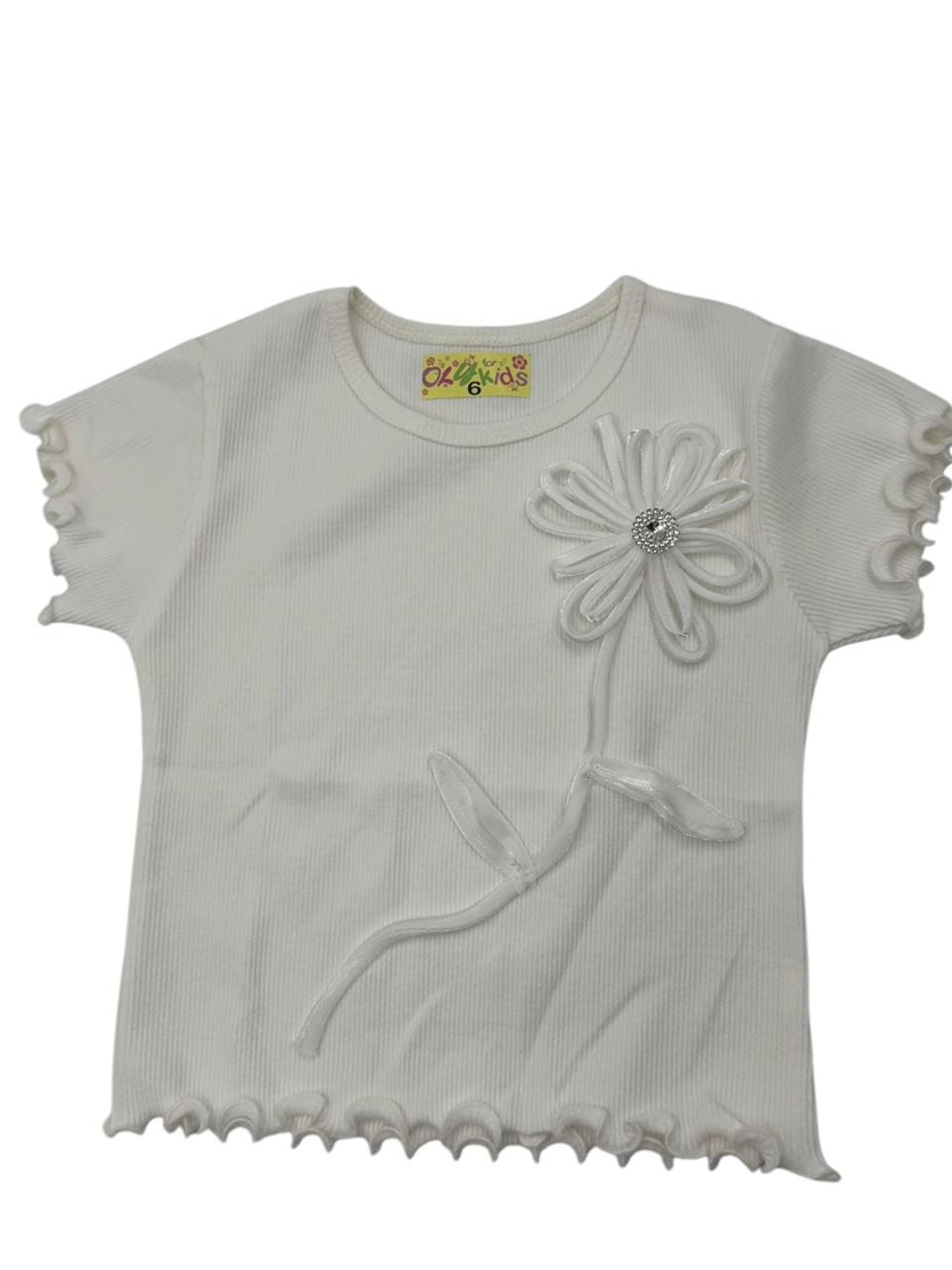 Blusa con flor