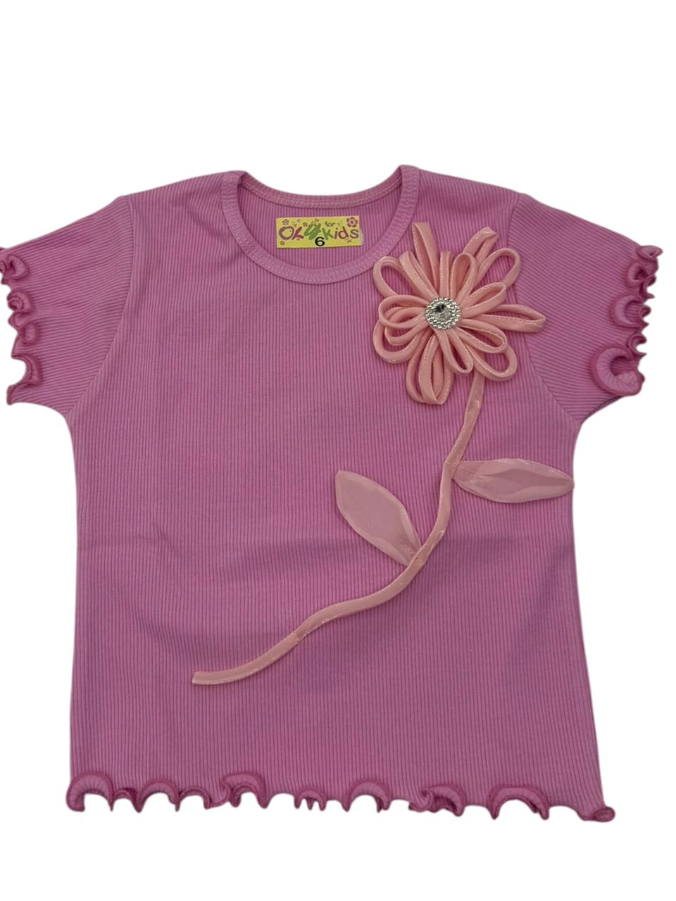 Blusa con flor