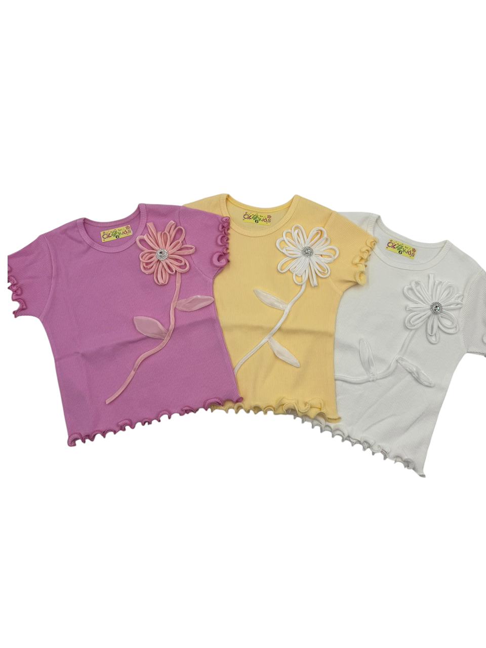 Blusa con flor