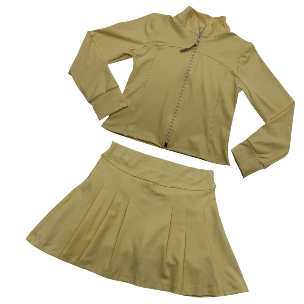 Conjunto Deportivo Niña Active-Flex: Chaqueta y Falda-Short