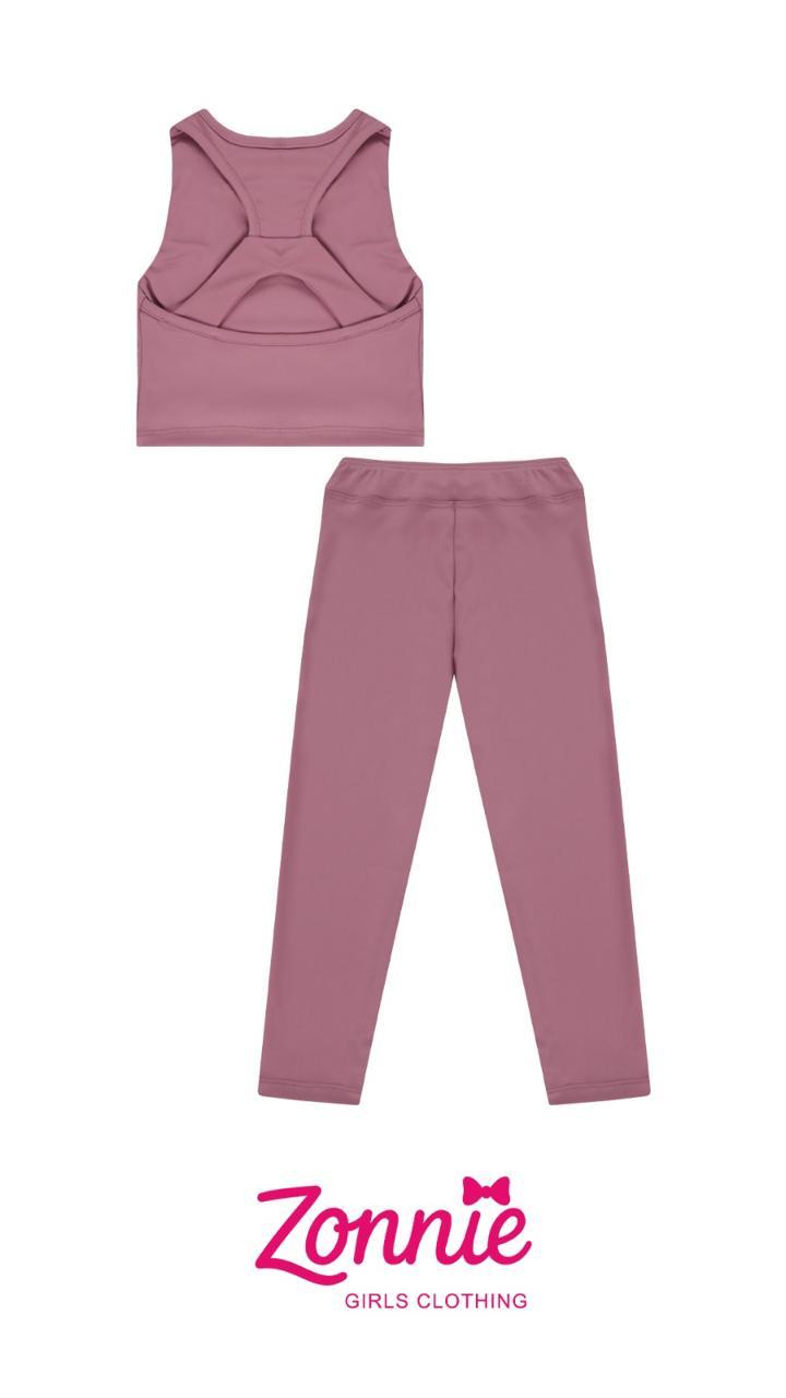 Set Activewear Niñas Zonnie | Licra Premium Para Deporte y Escuela 🏃‍♀️✨