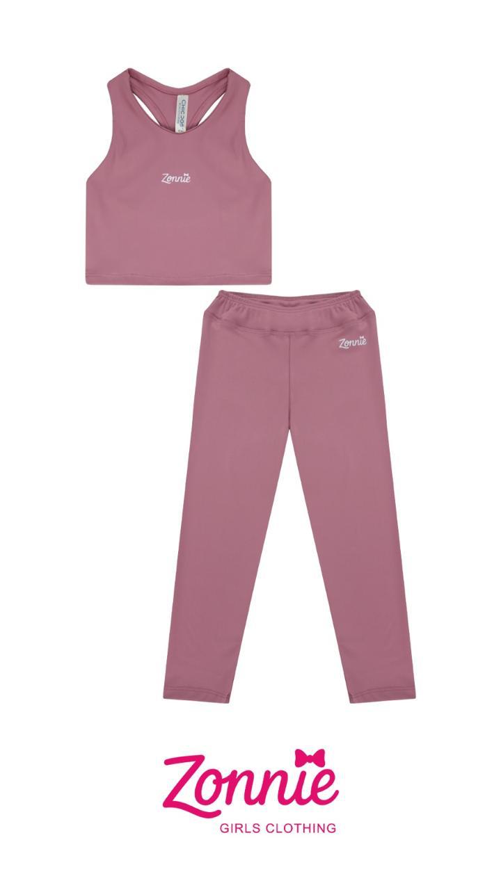 Set Activewear Niñas Zonnie | Licra Premium Para Deporte y Escuela 🏃‍♀️✨