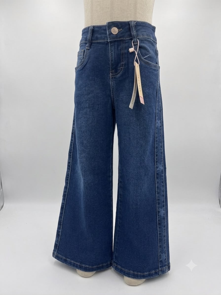 Pantalon con estrellas a los costados