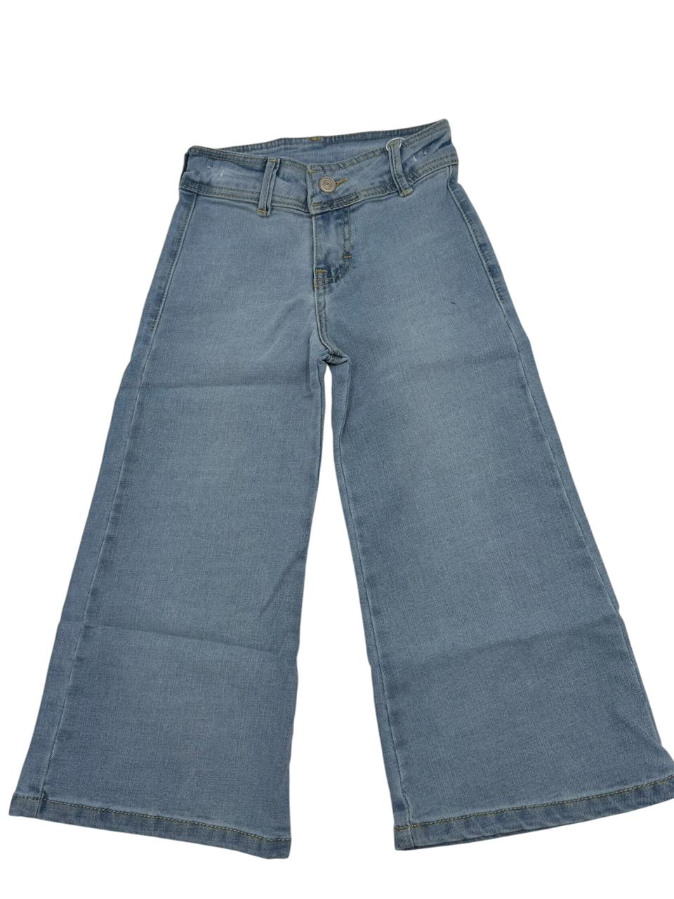 🌟 Jeans Pata de Elefante para Niña - ¡Estilo Coquette y Cómodo!