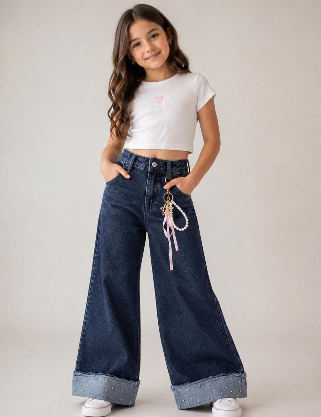 Jeans Wide Leg Coquette - ¡El estilo que ellas aman! ✨