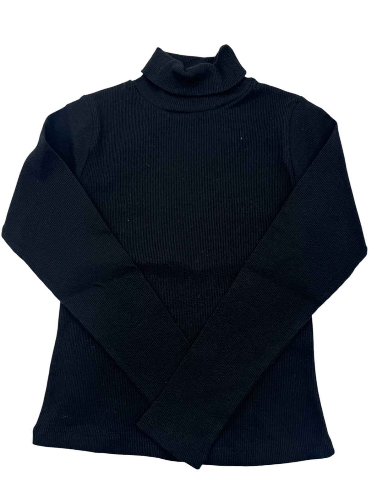 Blusa Térmica Cuello Alto para Niña | Manga Larga Acanalada