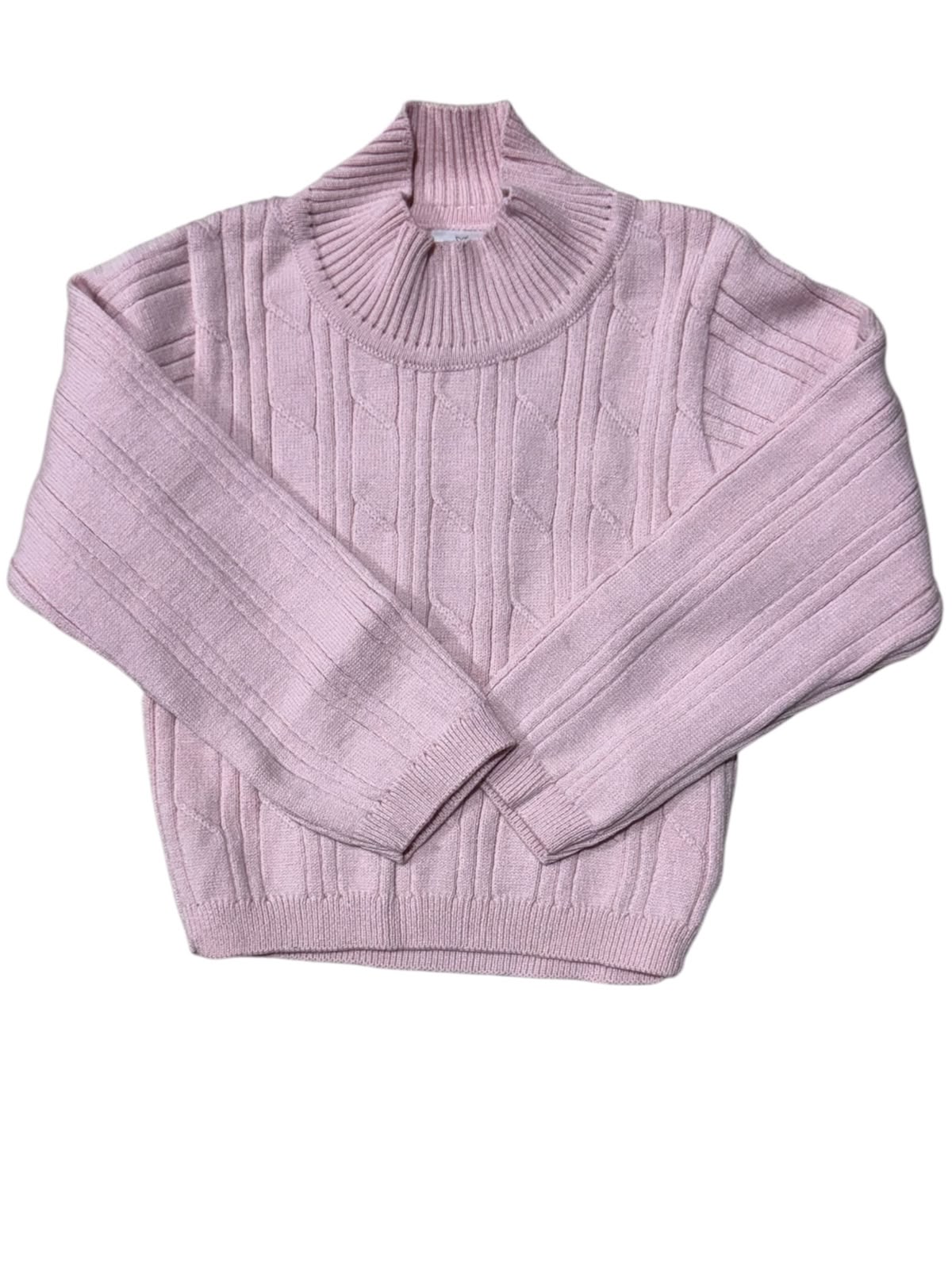 Suéter Tejido para Niña Cuello Alto | Manga Larga | Varios Colores